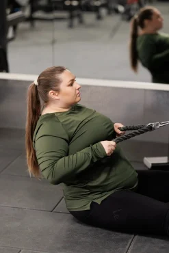 Active loose fit long sleeve -*Careless Hot