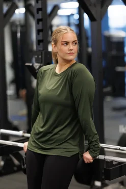 Active loose fit long sleeve -*Careless Hot