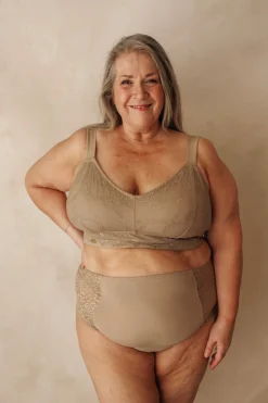 Ada High Waist - Silver Mink*Careless Clearance