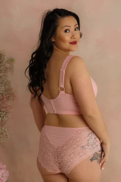 Aline Flower Bra Big Cup -*Careless Sale