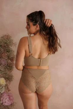 Aline Flower Bra Big Cup -*Careless Fashion