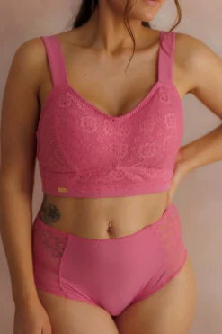 Aline Flower Bra Big Cup -*Careless Discount