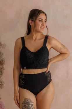 Aline Flower Bra Big Cup -*Careless Online