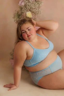 Aline Flower Bra Small Cup -*Careless Discount