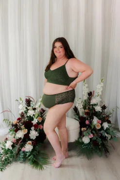 Aline Flower Small Cup BH -*Careless Online