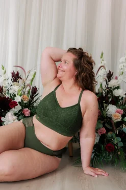 Aline Flower Small Cup BH -*Careless Online