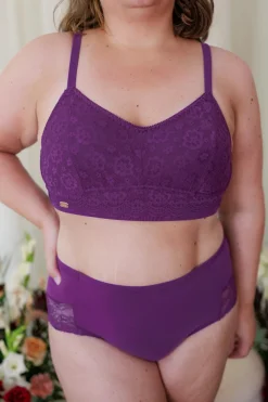 Aline Flower Small Cup BH -*Careless Outlet