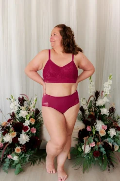 Aline Flower Small Cup BH -*Careless Sale