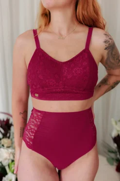 Aline Flower Small Cup BH -*Careless Sale