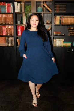 Anna Chiffon kjole -*Careless Fashion