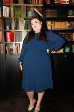 Anna Chiffon kjole -*Careless Fashion