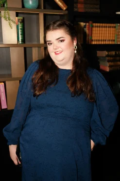 Anna Chiffon kjole -*Careless Fashion