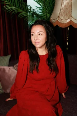 Anna Chiffon kjole -*Careless Hot