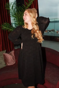 Anna Chiffon kjole -*Careless Outlet