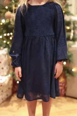 Anna Chiffon kjole barn -*Careless Hot