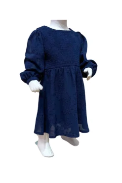 Anna Chiffon kjole barn -*Careless Hot