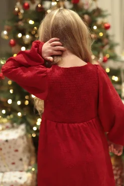 Anna Chiffon kjole barn -*Careless Fashion