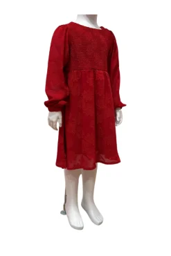 Anna Chiffon kjole barn -*Careless Fashion