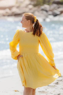 Anna Solid kjole -*Careless Best