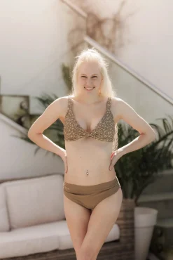 Bali bikinitopp - Mørk beige - Dalia*Careless Sale