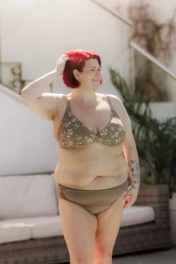 Bali bikinitopp - Mørk beige - Blossom*Careless Hot