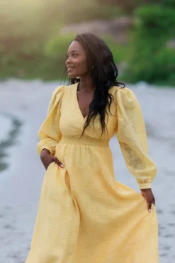 Belle Flower Maxikjole -*Careless Online