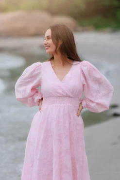 Belle Flower Maxikjole -*Careless Outlet