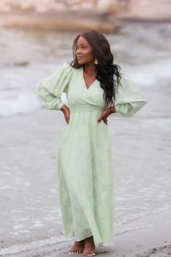 Belle Flower Maxikjole -*Careless Outlet