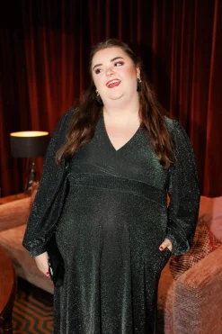 Belle Glitter maxikjole -*Careless Online