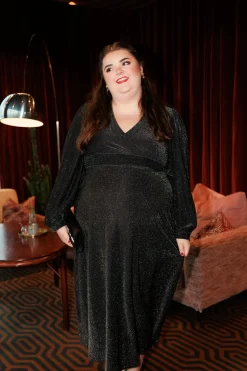 Belle Glitter maxikjole -*Careless Online