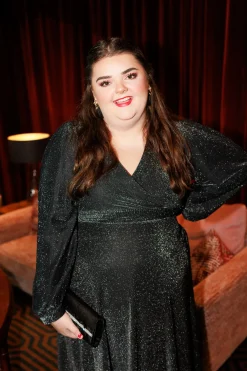 Belle Glitter maxikjole -*Careless Online