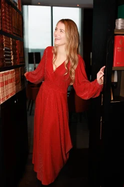 Belle Glitter maxikjole -*Careless Online