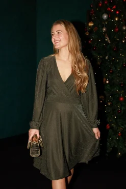 Belle Glitterkjole -*Careless Online