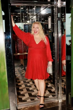 Belle Glitterkjole -*Careless Hot