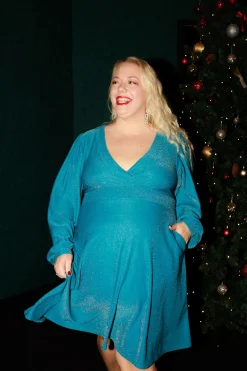 Belle Glitterkjole -*Careless Online