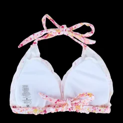 Cuba Ruffles bikinitopp - Lyserosa - Flower Paint*Careless New