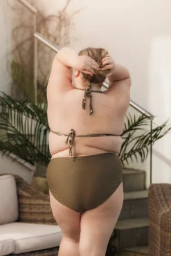 Cuba Ruffles bikinitopp - Grønn - Lilly*Careless Discount