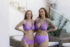 Cuba Ruffles bikinitopp - Lilla - Dalia*Careless New