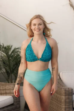 Cuba Ruffles bikinitopp - Turkis - Meadow*Careless Clearance