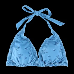 Cuba Ruffles bikinitopp - Lyseblå - Lilly*Careless Online
