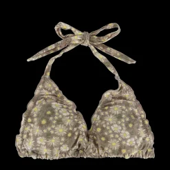 Cuba Ruffles bikinitopp - Mørk beige - Daisy*Careless Sale