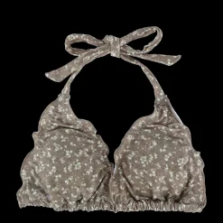 Cuba Ruffles bikinitopp - Mørk beige - Dalia*Careless Best
