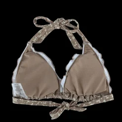 Cuba Ruffles bikinitopp - Mørk beige - Dalia*Careless Best