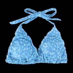 Cuba Ruffles bikinitopp - Lyseblå - Dalia*Careless Clearance