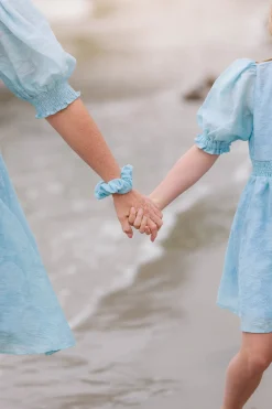 Flower Scrunchie 2pk -*Careless Online