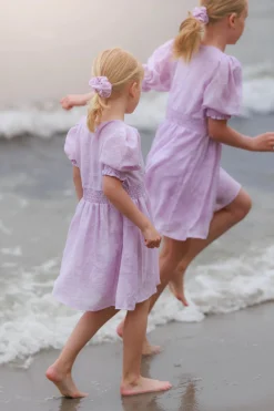 Flower Scrunchie 2pk -*Careless Discount