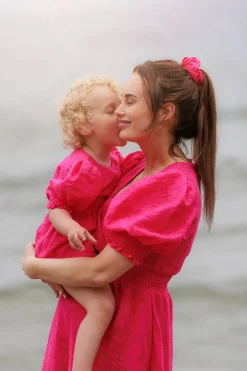 Flower Scrunchie 2pk -*Careless Discount