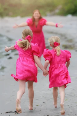 Flower Scrunchie 2pk -*Careless Discount