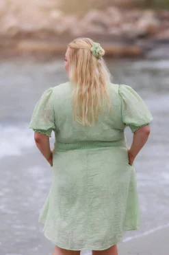 Flower Scrunchie 2pk -*Careless Discount