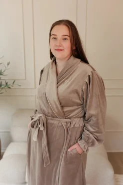 Fluffy Morgenkåpe -*Careless Fashion